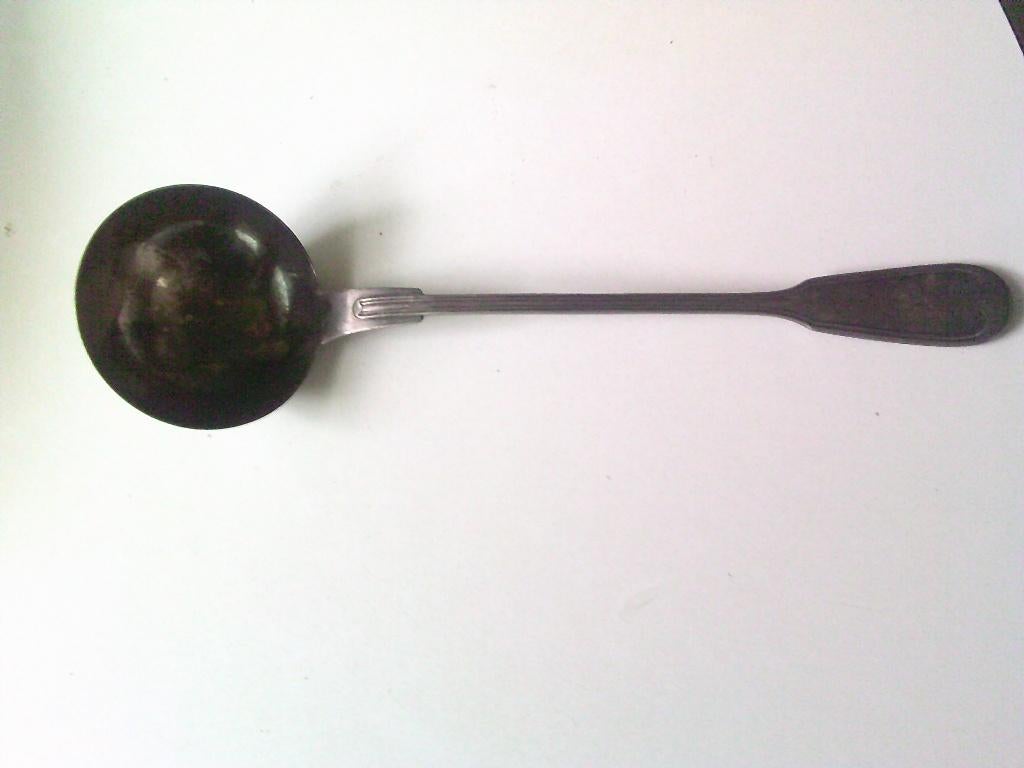 verzilverde pollepel, Antiquités & Art, Antiquités | Autres Antiquités, Enlèvement