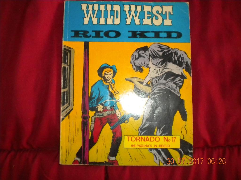 2 Stripboeken van Wild West, Ophalen