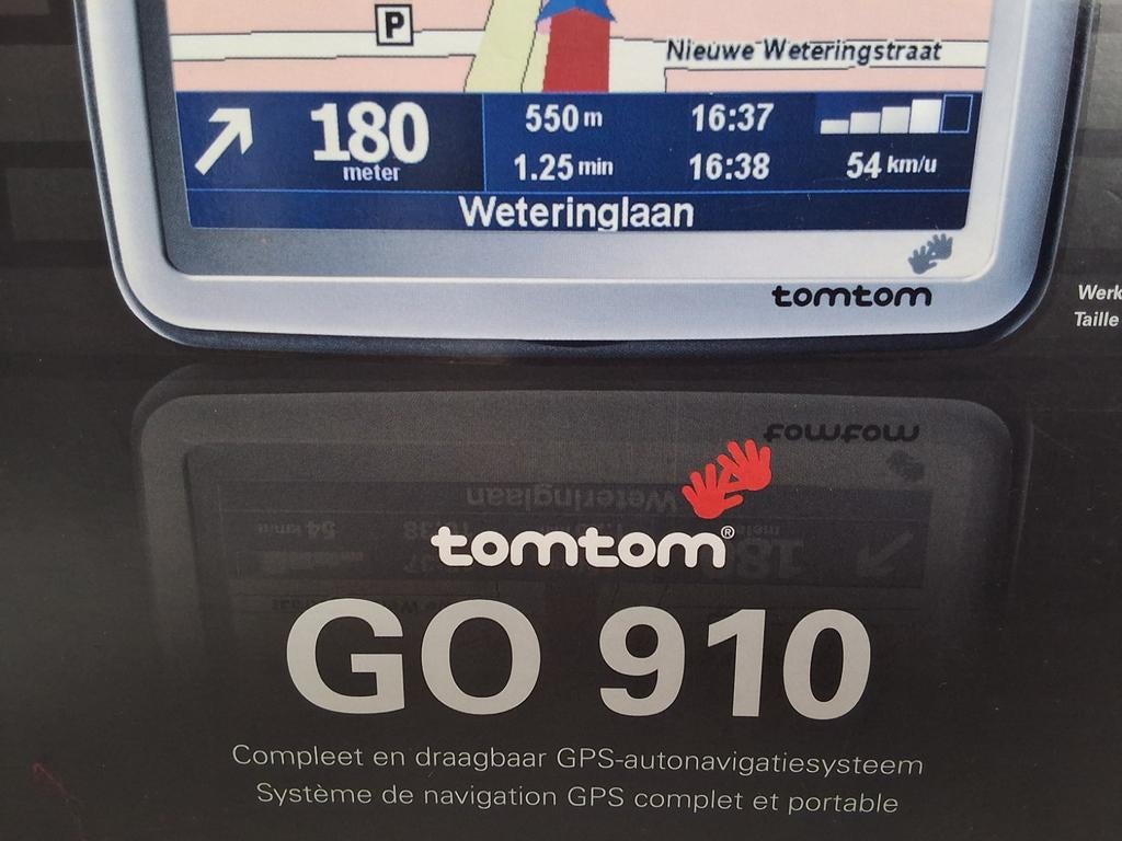 TomTom GPS  GO 910, Telecommunicatie, Carkits, Ophalen of Verzenden