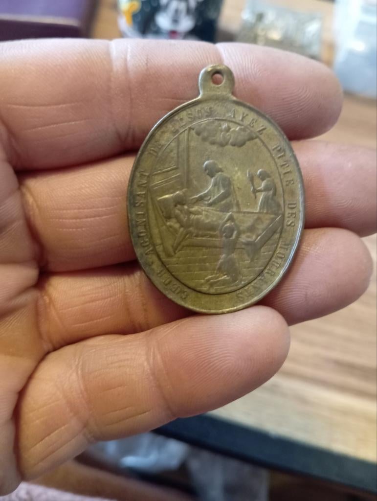 Vielle médaille, Antiek en Kunst, Ophalen of Verzenden