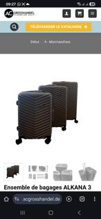 Lot 3 valises, Enlèvement, Neuf