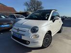 Fiat 500 0.9 T TWINAIR OPENDAK ZWART LEDER NAVIGATIE PDC, Autos, Fiat, Cuir, Euro 6, Entreprise, Noir