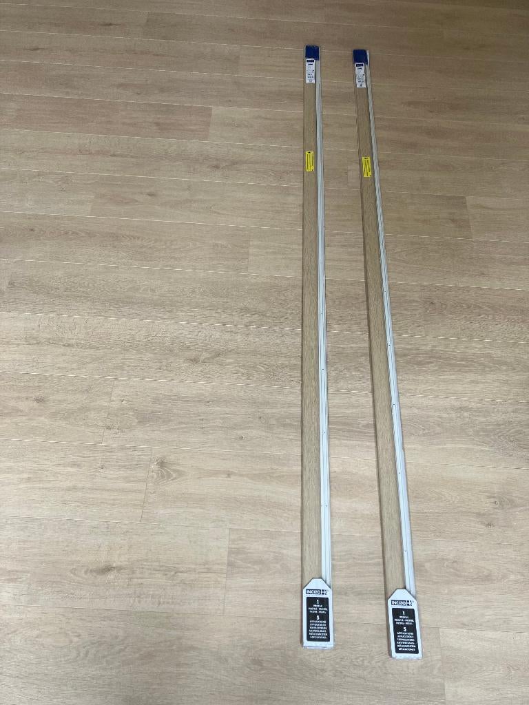 2 Quickstep LAC Incizo profielen, Doe-het-zelf en Bouw, Ophalen, Overige materialen, Overige typen, Nieuw