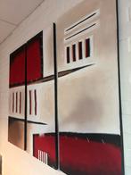 Modern schilderij uit 3 delen, Antiek en Kunst, Ophalen