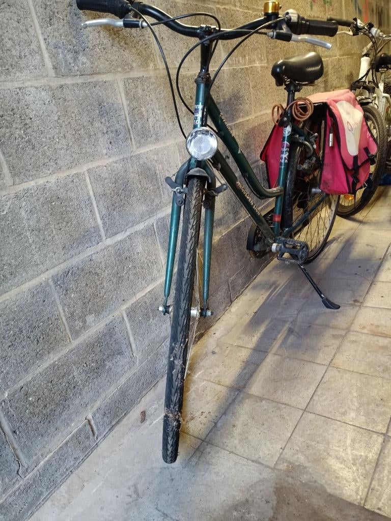 Damesfiets incl zakken, Gebruikt, Velgrem, Versnellingen, Ophalen