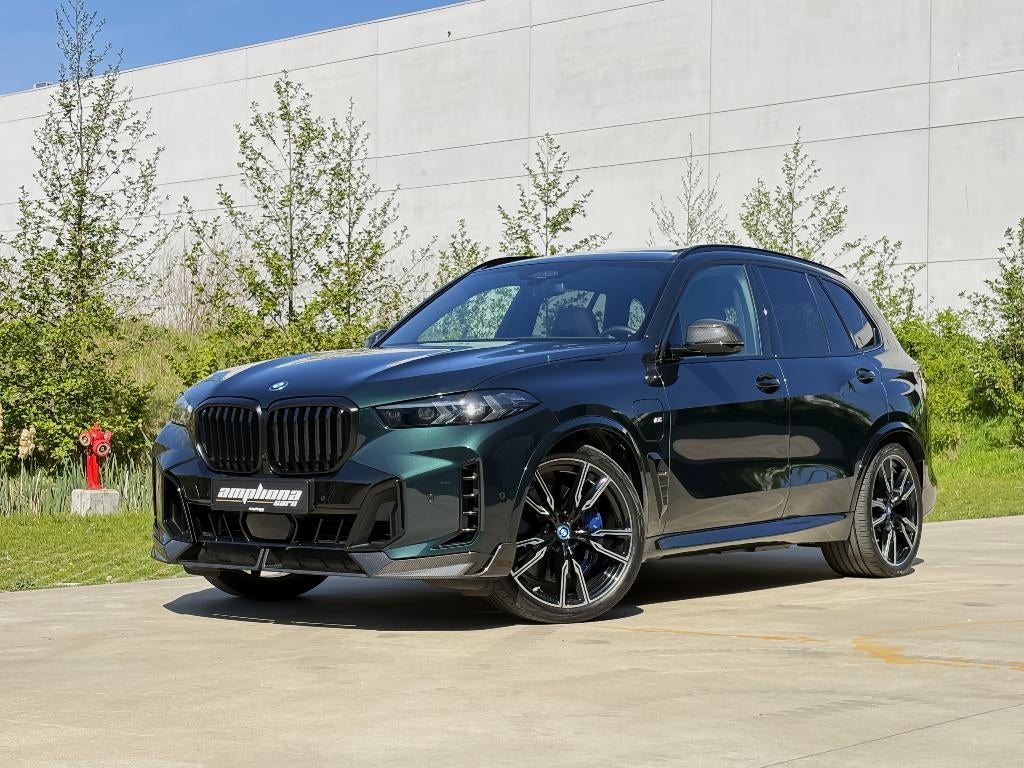 BMW X5 xdrive 50e Mpack    oxford green tailored with carbon, Cuir, Achat, Garantie prolongée, Entretenue par le concessionnaire