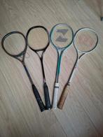 4 vintage squash rackets (nieuw), Sport en Fitness, Squash, Ophalen of Verzenden, Nieuw, Racket, Met hoes