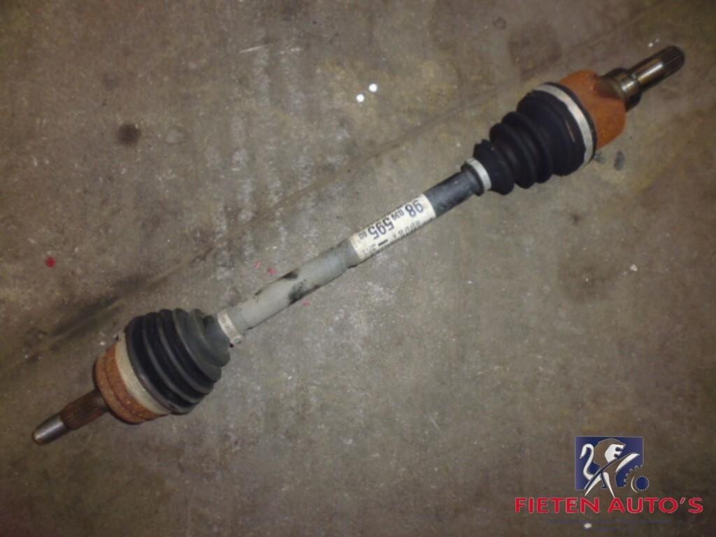 Aandrijfas Links Peugeot 208 1.2 VTi Access 9803959580, Gebruikt, Peugeot, Peugeot