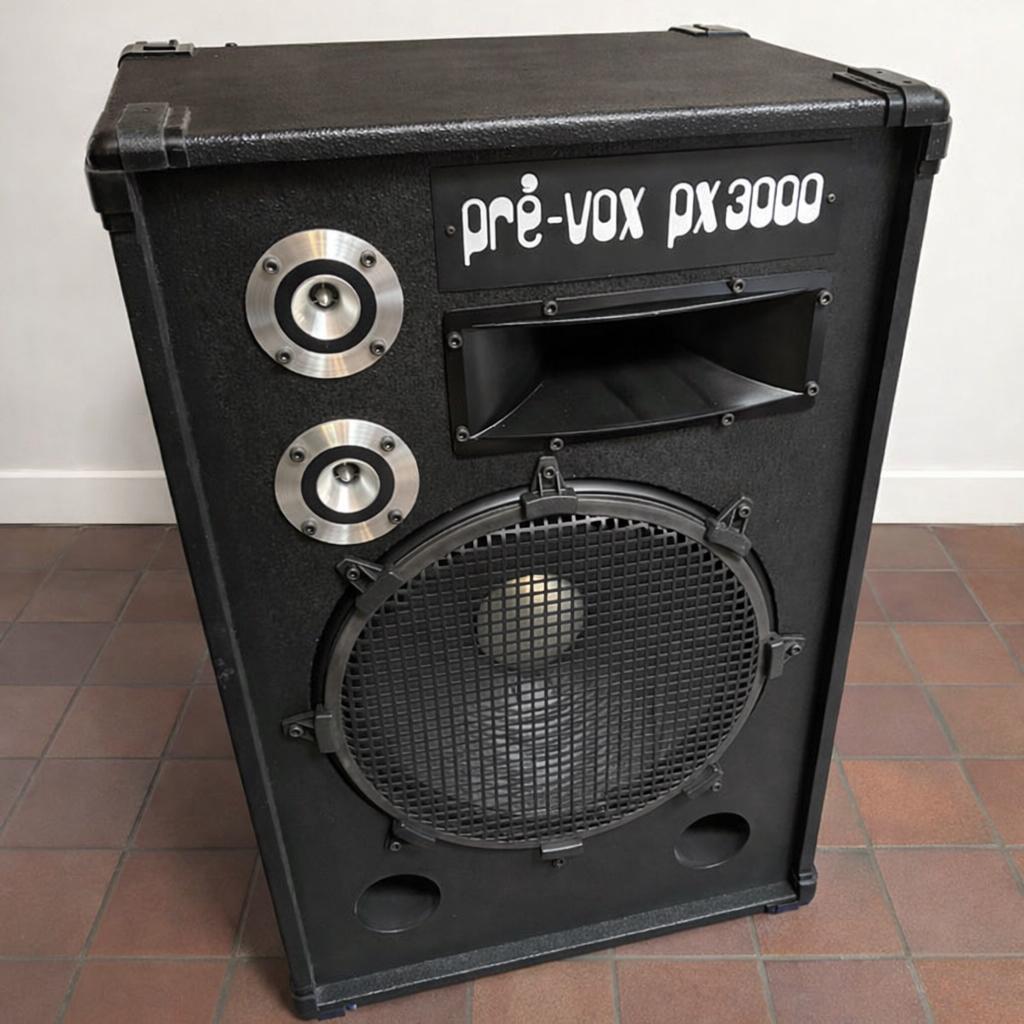 Set Pre-vox PX 3000 speakers – werken goed, Ophalen, Zo goed als nieuw