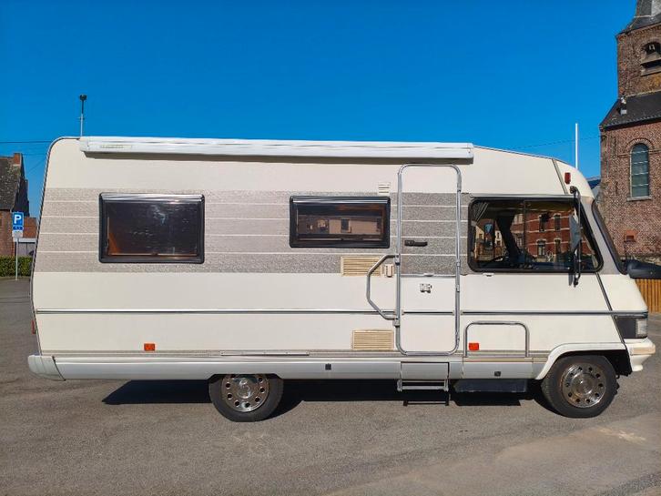 Hymer 594, Caravans en Kamperen, Mobilhomes, Particulier, tot en met 5, Integraal, Hymer, Fiat, Diesel, Handgeschakeld, Treinzit