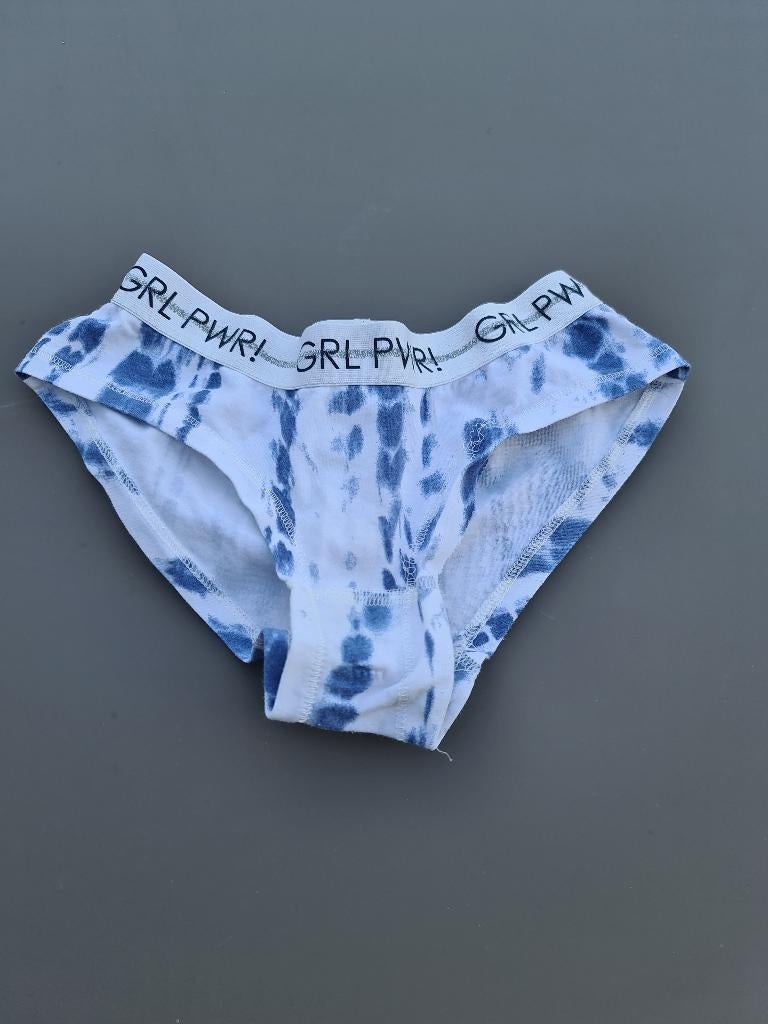 onderbroek, slip girl power, Sanetta, 140, Kinderen en Baby's, Kinderkleding | Maat 140, Ophalen, Zo goed als nieuw