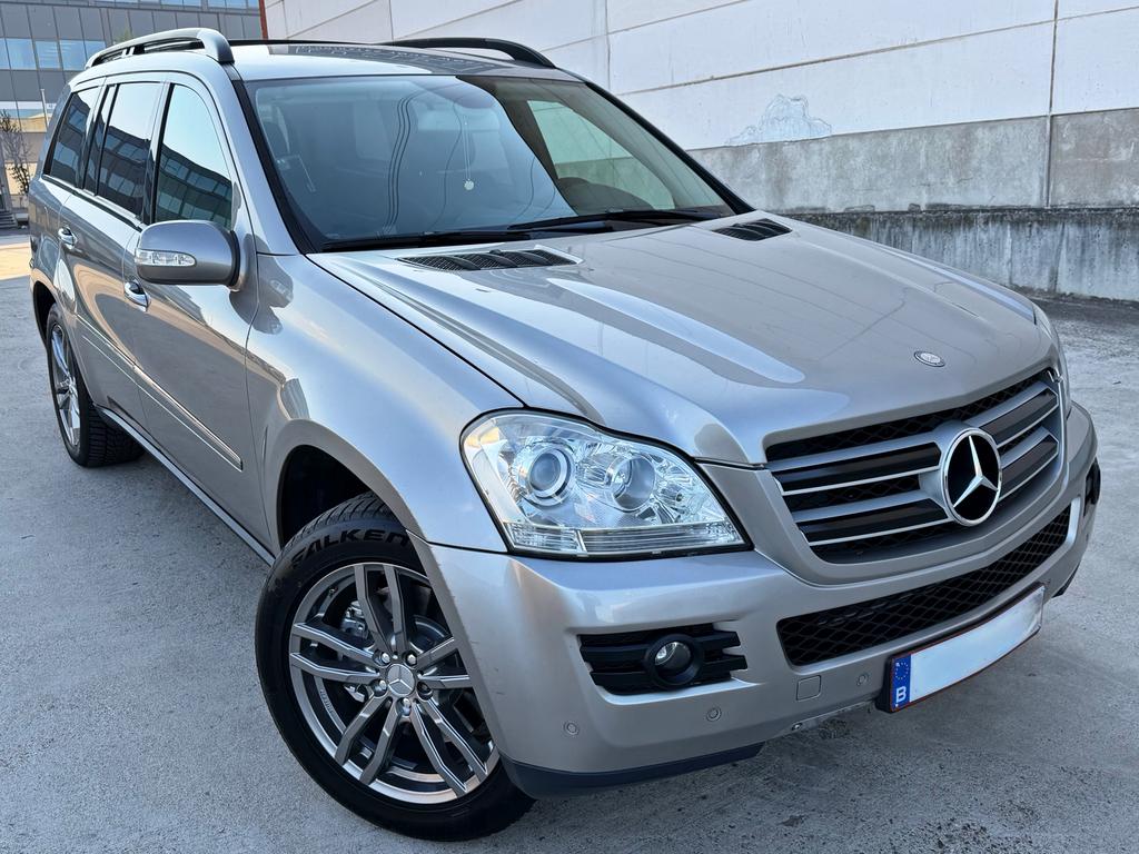Mercedes GL450 v8 - Lichte Vracht 2007 LPG - Full Option !, Autos, Cuir, 4690 cm³, Achat, GL