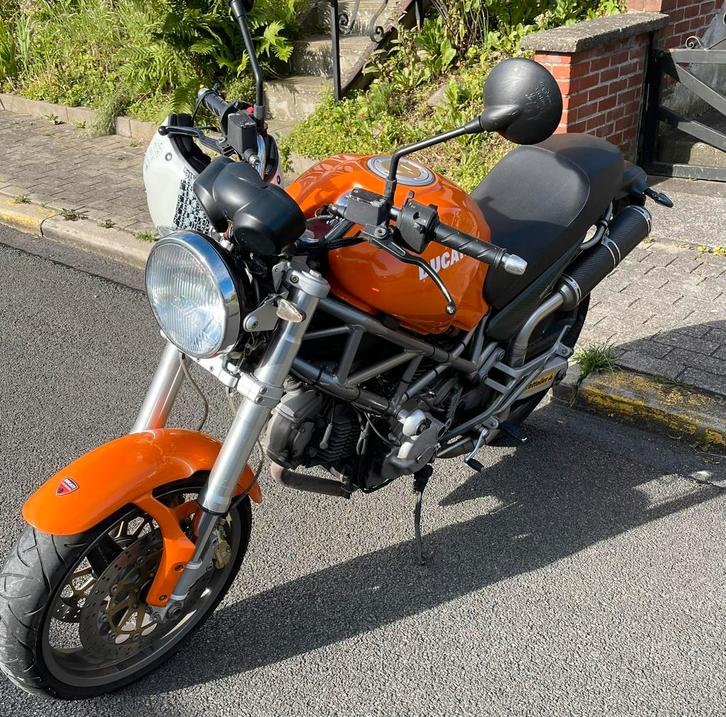 Ducati Monster, Motoren, Motoren | Ducati, Particulier, Naked bike, meer dan 35 kW, 2 cilinders, Motorrijbewijs A, Sportuitlaat