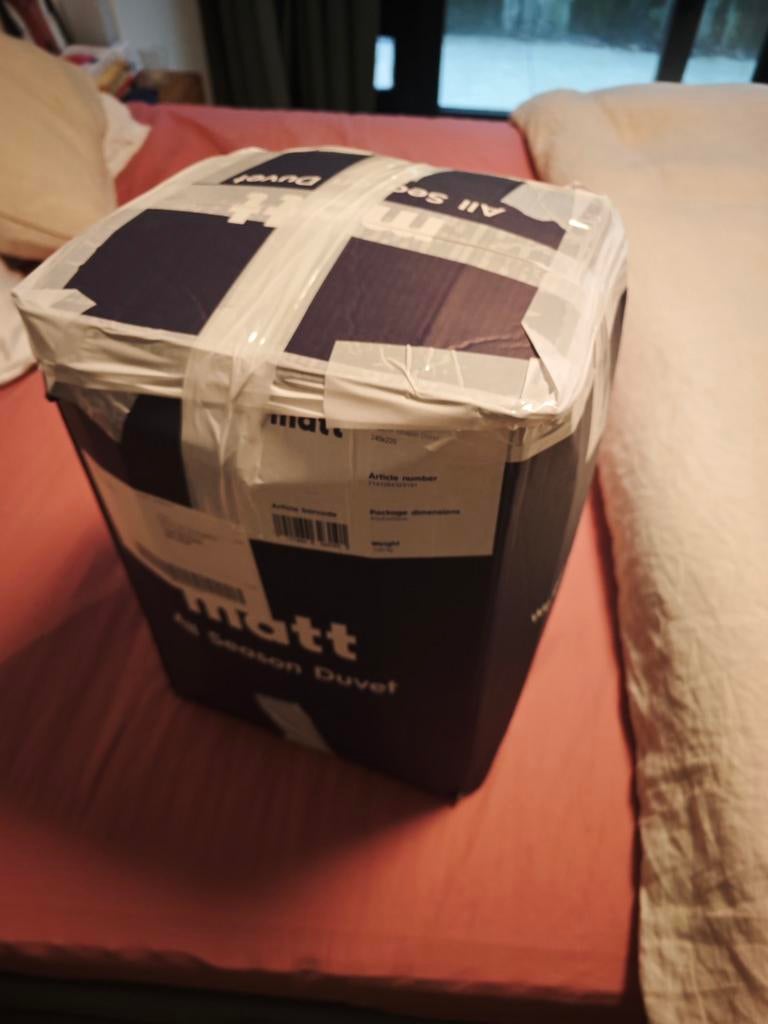 Couette Nuage Toutes Saisons Matt Sleep 240x220, Enlèvement ou Envoi, Neuf, Deux personnes, Couverture ou Couette