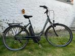 Raleigh donkergroen (metaalkleur) mt57 electrische fiets, Fietsen en Brommers, Elektrische fietsen, 55 tot 59 cm, Ophalen, Gebruikt