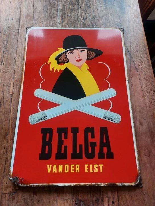Belga Vander Elst emaillebord Productiejaar 1953, Vacatures, Vacatures | Chauffeurs