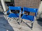 2 regisseursstoelen, alu, 35 euro/stuk, opvouwbaar, Caravanes & Camping, Meubles de camping, Enlèvement, Comme neuf, Chaise de camping