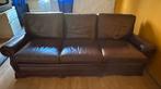 Comfortabel lederen salon - 3-zit en 2 fauteuils - koopje !, Huis en Inrichting, Zetels | Zetels, Ophalen, Gebruikt, Rechte bank