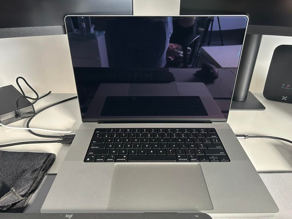 MacBook Pro 16" M1 Max — 64 GB RAM — 1 TB SSD — Spacegrijs, Computers en Software, Ophalen, 1 TB of meer, 64 GB of meer, Zo goed als nieuw
