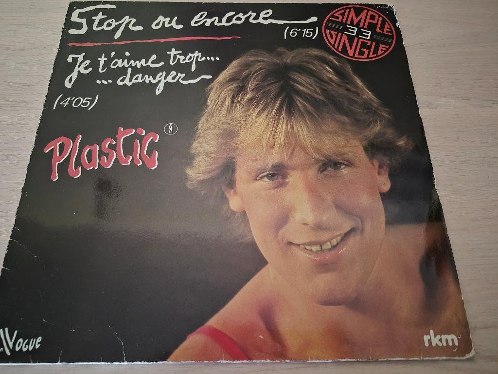Disque vinyl 33 tours plastic bertrand stop ou encore, Ophalen of Verzenden, Zo goed als nieuw, Dance Populair