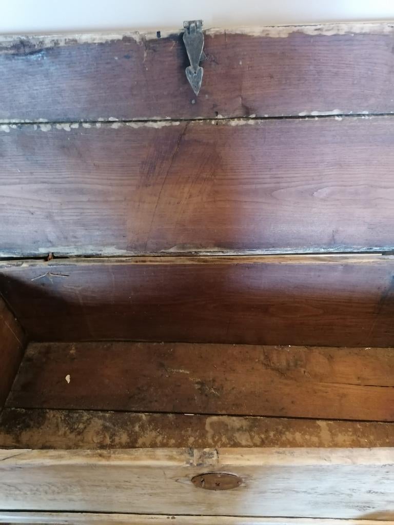 Antieke koffer, Ophalen