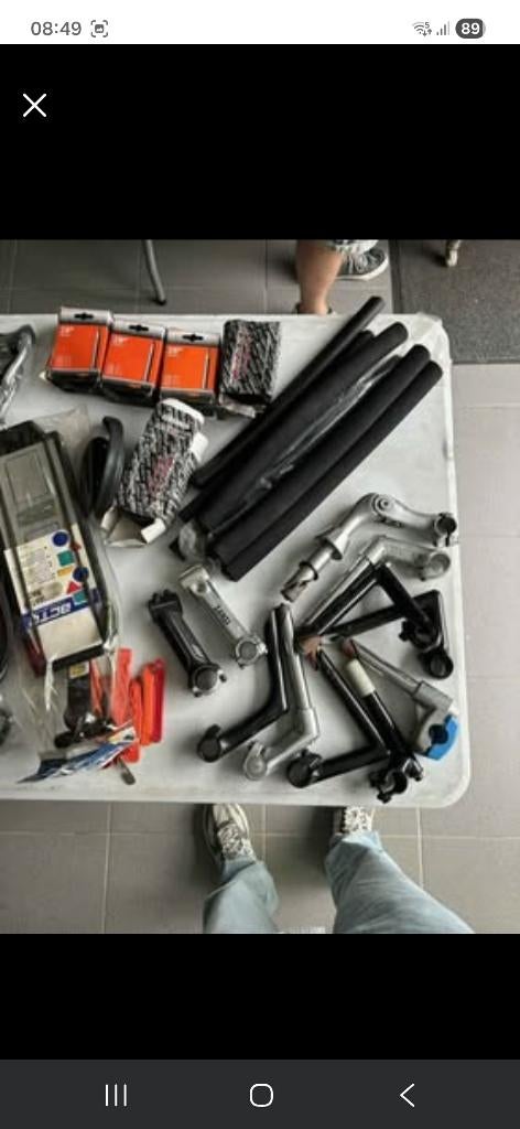 Allerlei fietsmateriaal te koop., Ophalen, Nieuw