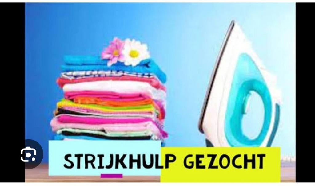 Strijkhulp gevraagd - regio deinze balkan - machelen, Ophalen of Verzenden