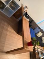 Houten tafel met wieltjes, Ophalen