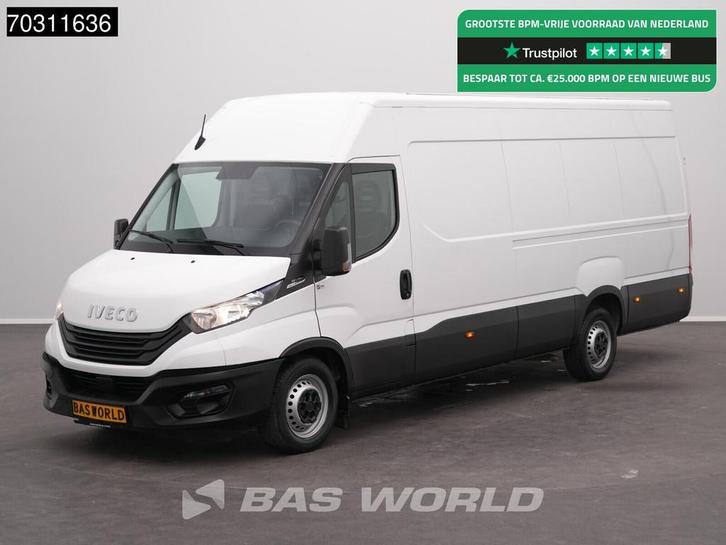 Iveco Daily 35S16 Automaat L3H2 3,5t Trekgewicht 160PK Airco, Auto's, Bestelwagens en Lichte vracht, Bedrijf, Te koop, Achteruitrijcamera