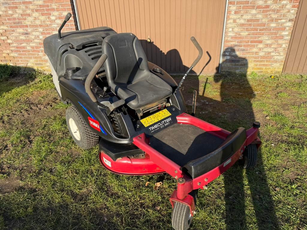 zitmaaier zero turn toro zd 380, Tuin en Terras, Zitmaaiers, Ophalen, Zo goed als nieuw