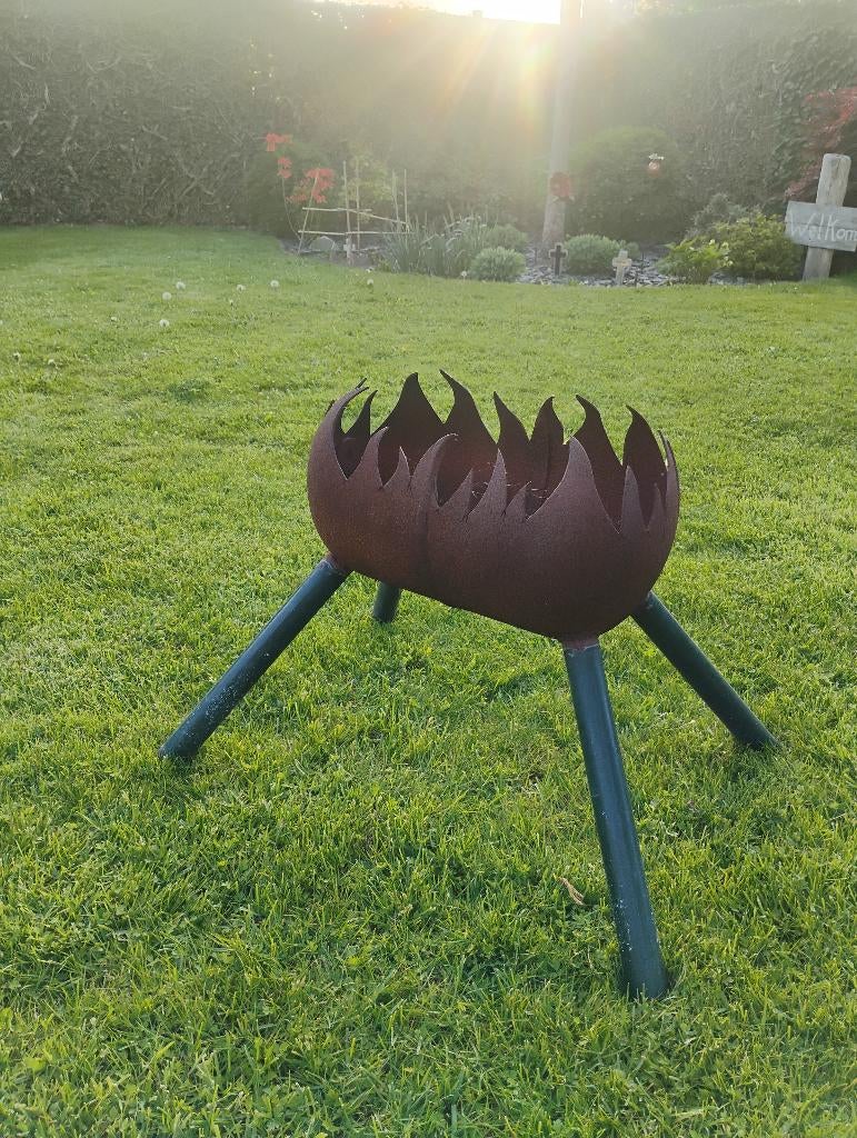 Vuurhaard, Jardin & Terrasse, Foyers de jardin, Enlèvement, Comme neuf