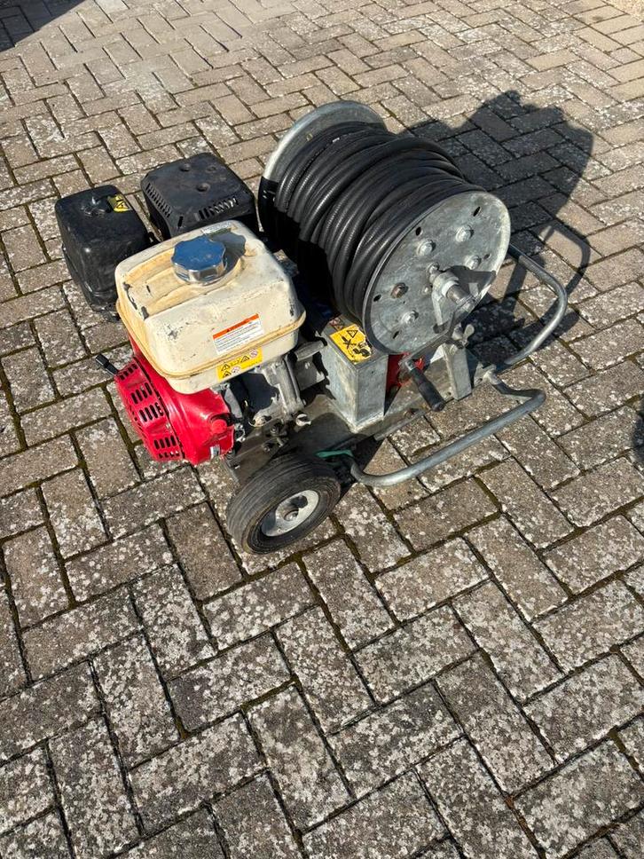 Rioned HD30 ontstoppingmachine, Tuin en Terras, Hogedrukreinigers, Zo goed als nieuw, Benzine, Met regelbare waterdruk, Ophalen of Verzenden