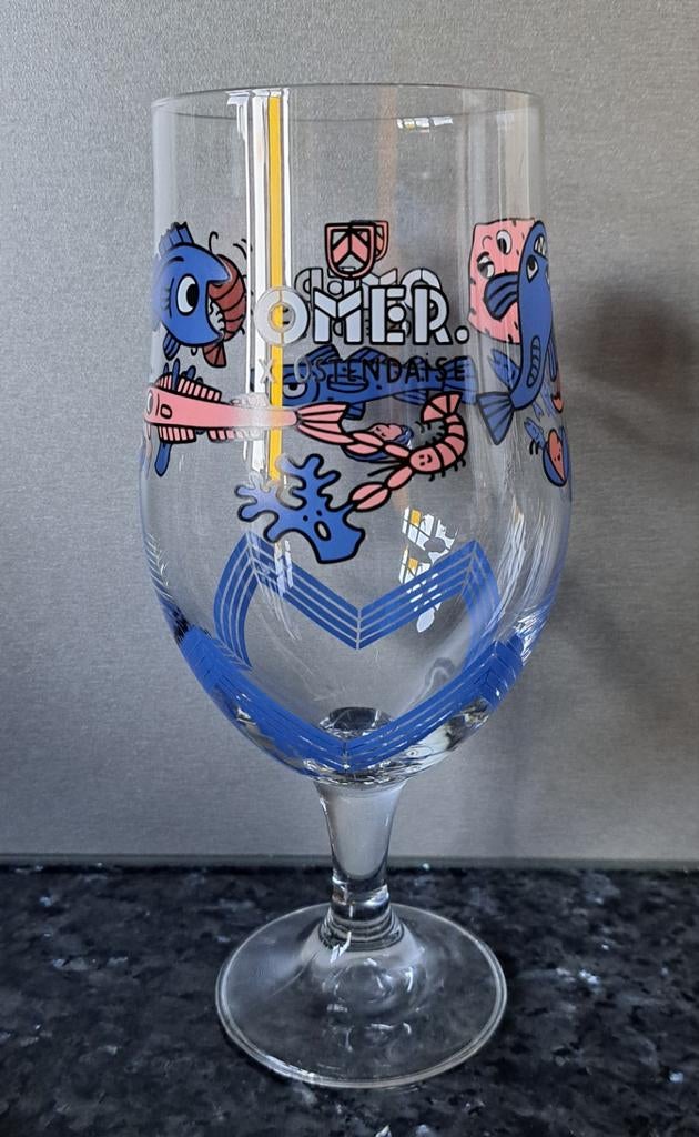 Omer glas, Verzamelen, Biermerken, Ophalen of Verzenden, Nieuw, Glas of Glazen