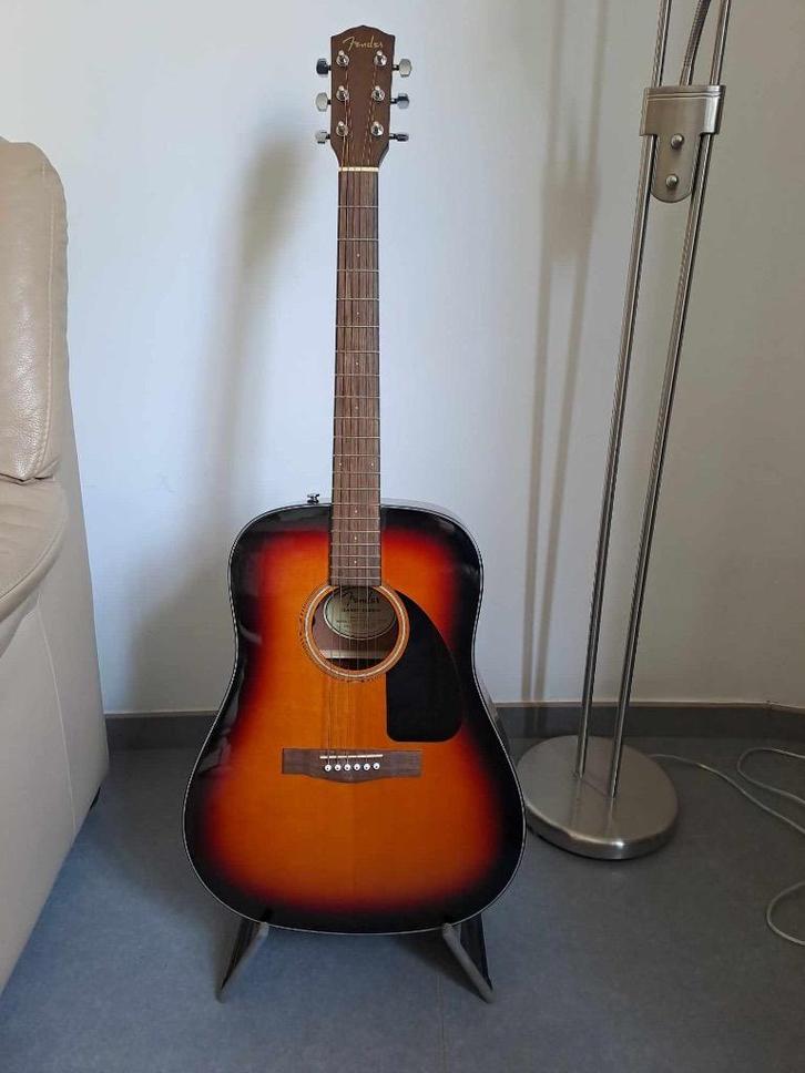 A saisir ! FENDER CD-60 SB V3  NEUVE !!!, Musique & Instruments, Instruments à corde | Guitares | Acoustiques, Comme neuf, Guitare Western ou Guitare Folk