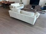 Mooi lederen salon, in goede staat, Huis en Inrichting, Zetels | Complete zithoeken, Ophalen, Zo goed als nieuw, Leer, Modern