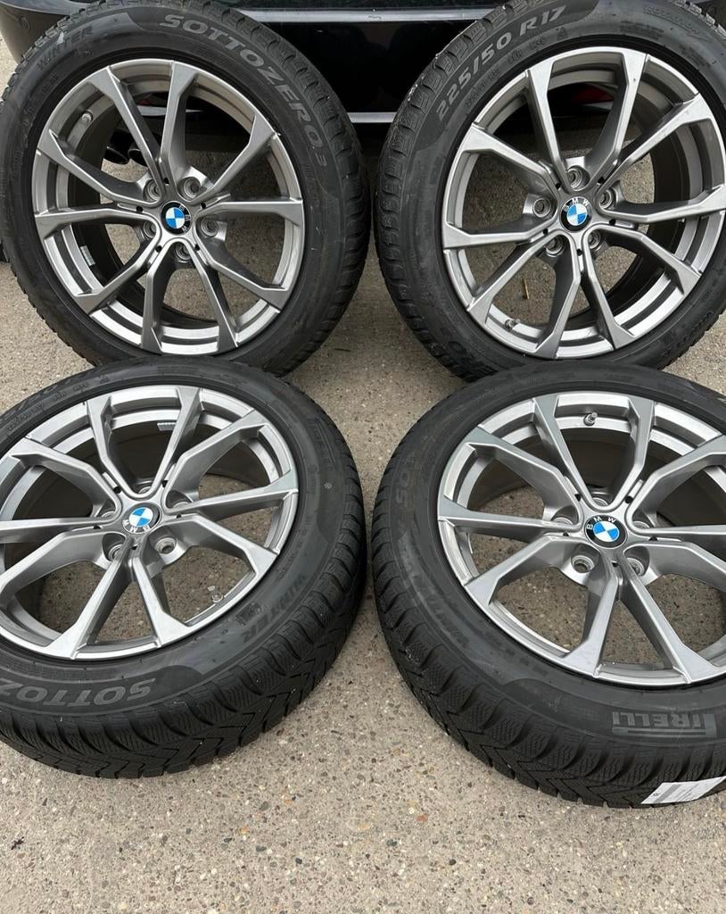 BMW velgen Originele wielset van BMW, Auto-onderdelen, Banden en Velgen, Ophalen, Gebruikt, Banden en Velgen, 17 inch