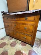 Commode ancienne XIXᵉ siècle en bois fruitier, Maison & Meubles, Enlèvement