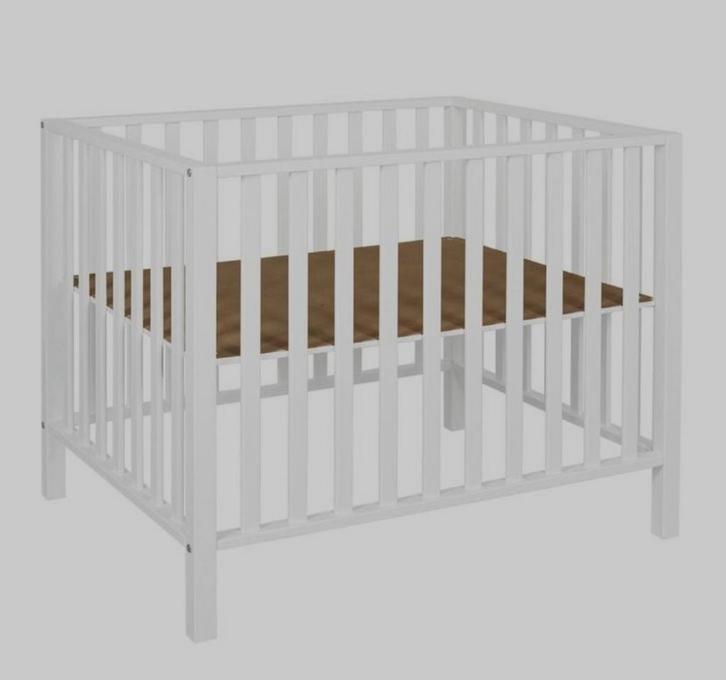 Park Quax wit, Kinderen en Baby's, Babyparken, In hoogte verstelbaar, Boxkleed, Ophalen