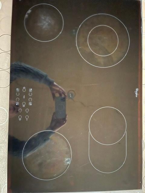 VITROKERAMISCHE KOOKPLAAT, Electroménager, Tables de cuisson, 4 zones de cuisson, Enlèvement, Utilisé, Encastré