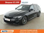 BMW 3 Serie 320 320d Mild-Hybrid M Sport (bj 2022), Achterwielaandrijving, Euro 6, Zwart, Leder