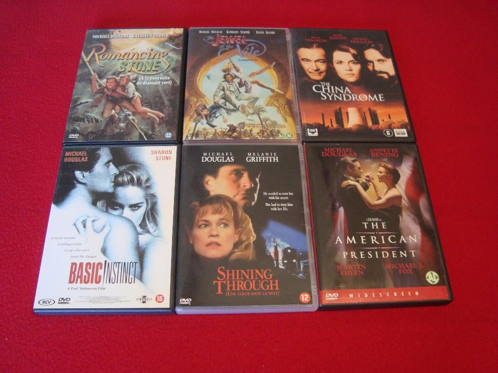 10 dvd's met michael douglas, CD & DVD, DVD | Action, Enlèvement ou Envoi, Action