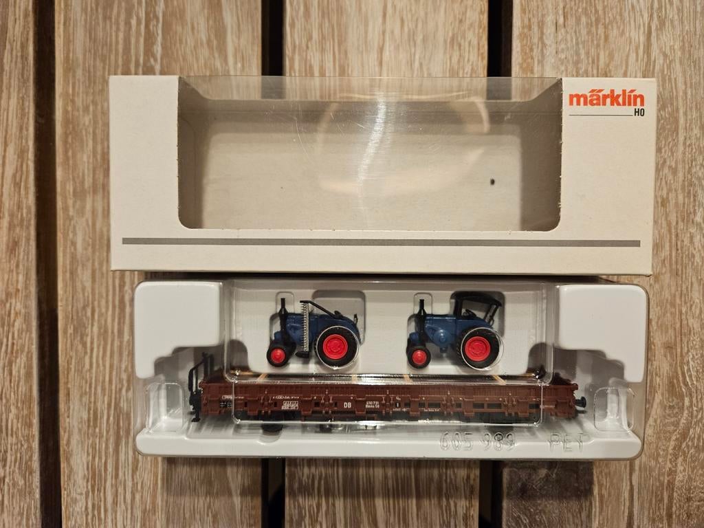 Märklin 46948 wagon Rlmms 58 DB, Analogique, Enlèvement ou Envoi, Courant alternatif, Wagon