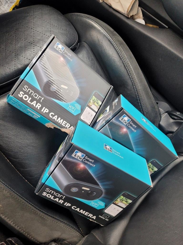 3 camera surveillance solaire neuf, TV, Hi-fi & Vidéo