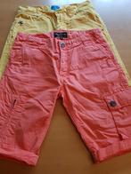 2 shorts 128, Kinderen en Baby's, Broek, AO76 American Outfitters, Ophalen of Verzenden, Zo goed als nieuw