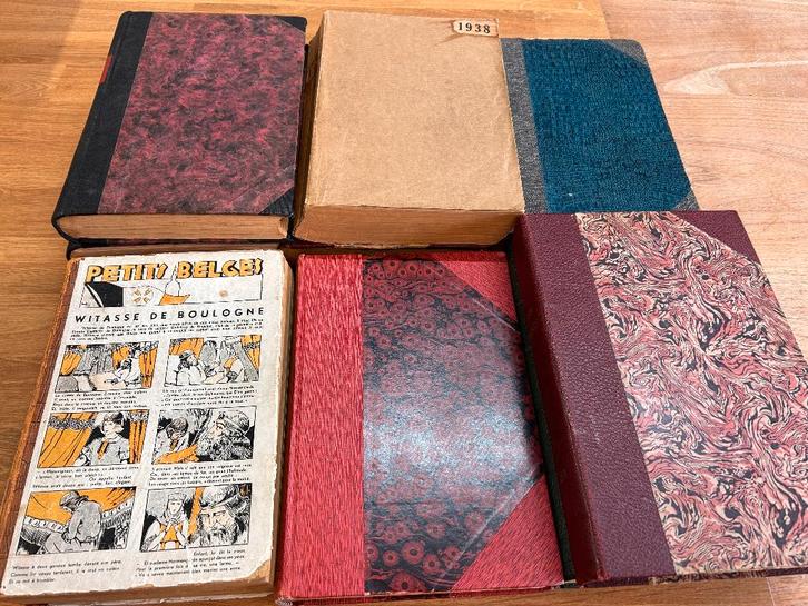 Ingebonden jaargangen Petits Belges (franse Zonneland), Livres, Journaux & Revues, Utilisé, Autres types, Enlèvement ou Envoi