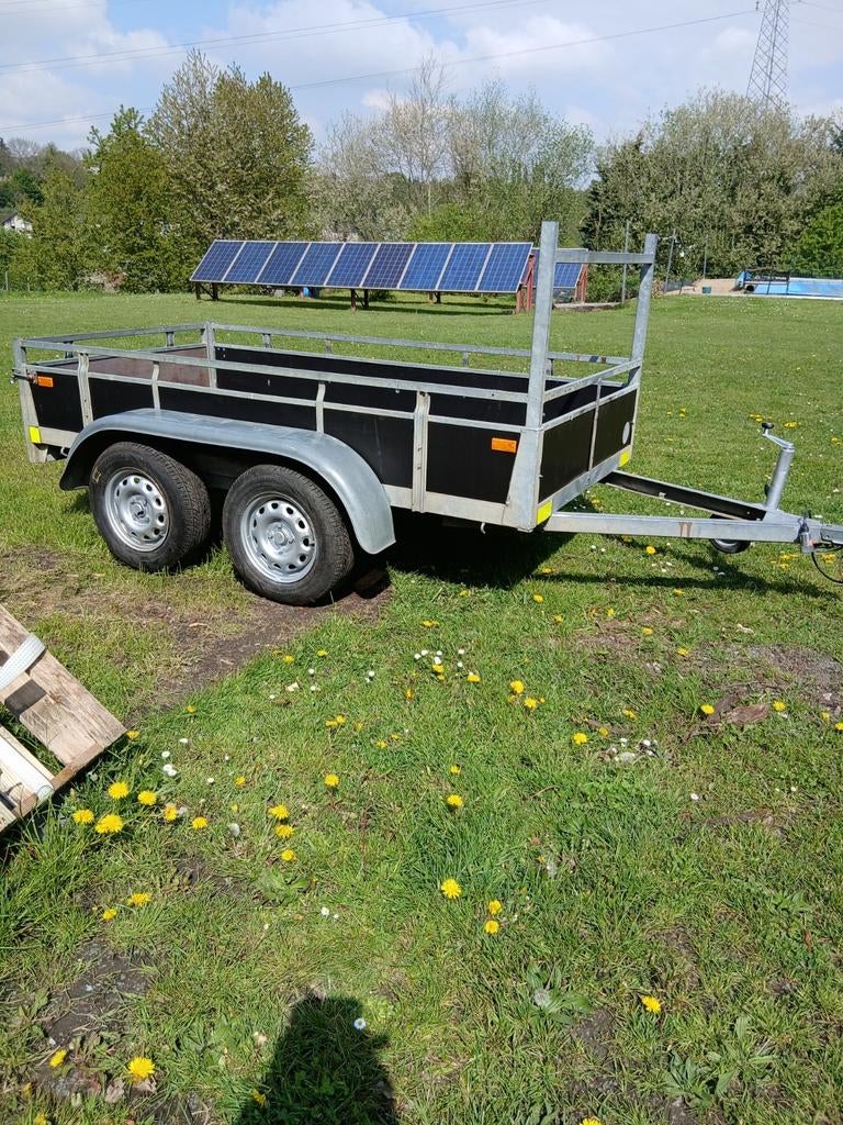 255130 2-assige aanhangwagen, Ophalen