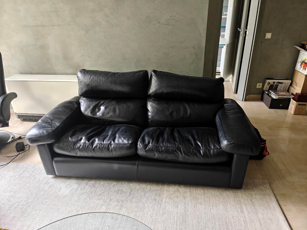 Canapés cuir, Maison & Meubles, Canapés | Salons, Enlèvement, Cuir