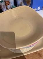 Iconisch Boch Expo 58 Servies | Lot Diepe Borden | Vintage, Antiquités & Art, Enlèvement