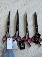 Professionele set van 4 nieuwe verzorgingsscharen, Dieren en Toebehoren, Honden-accessoires, Ophalen of Verzenden, Nieuw