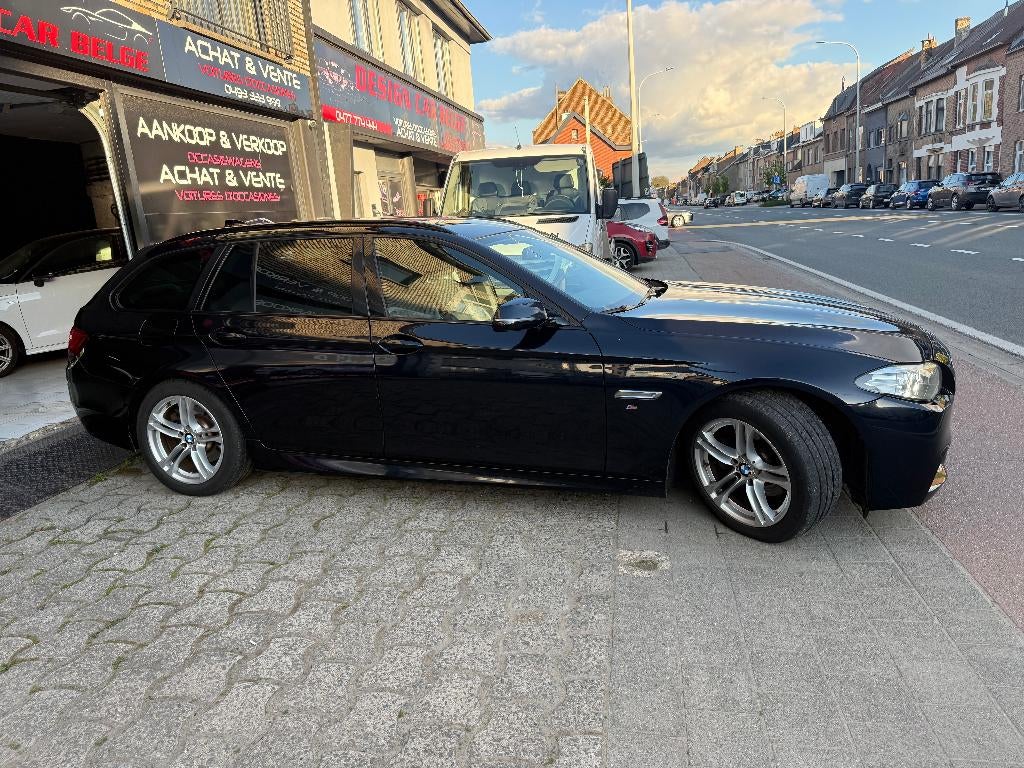 BMW 520D Pack M 2016*Bmw 1st Main*Net 10620* Notebook, Auto's, Automaat, USB, Zwart, Leder